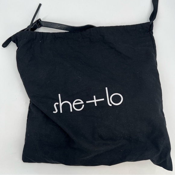 SHE + Lo next chapter perforated black satchel - Picture 2 of 12